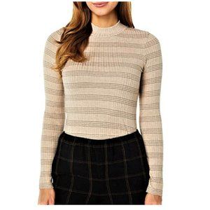 VINCE Sweater Size-XL Wheat/Dark Almond